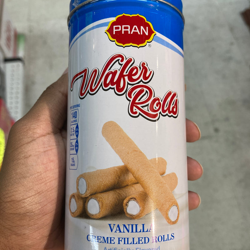 Pran Wafer Rolls Vanilla Flavor
