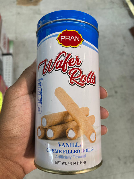 Pran Wafer Rolls Vanilla Flavor