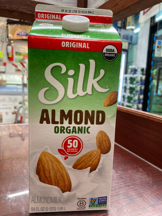 Silk Organic Almond Milk 64 Fl Oz