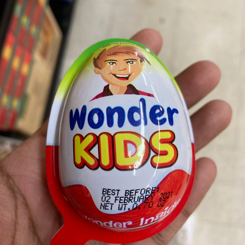 Wonder Kids Chocolate Egg Candy