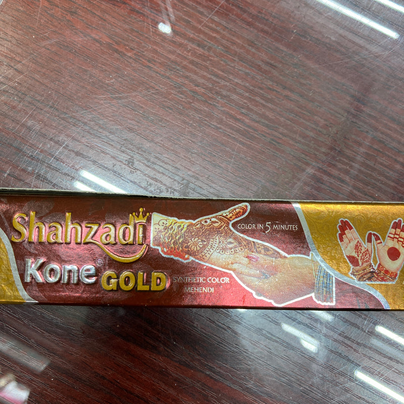 Shahzadi Kone Gold Mehedi