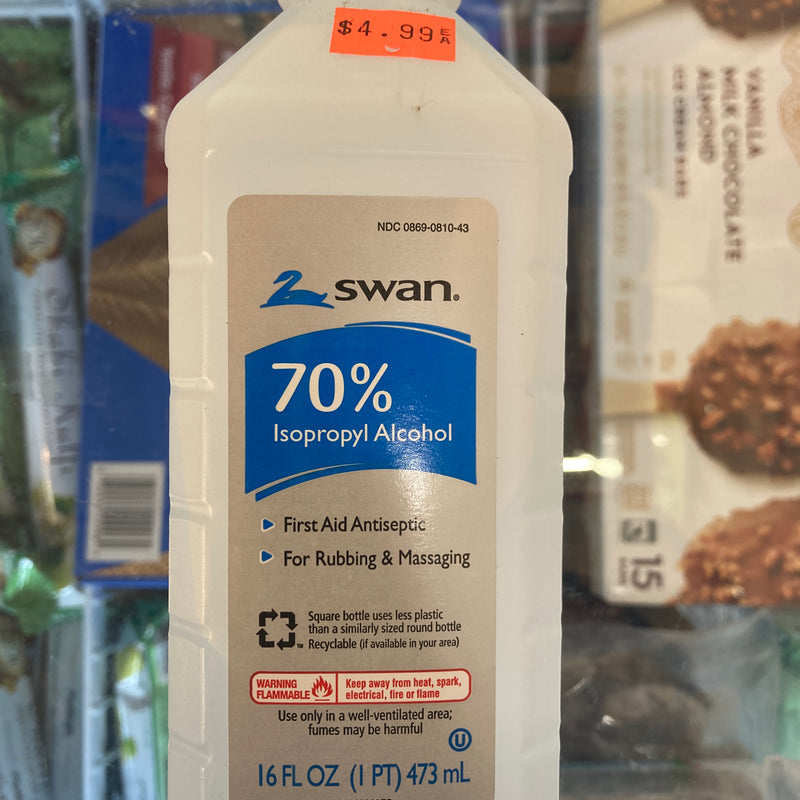 70% Isopropyl Alcohol 16 Fl Oz