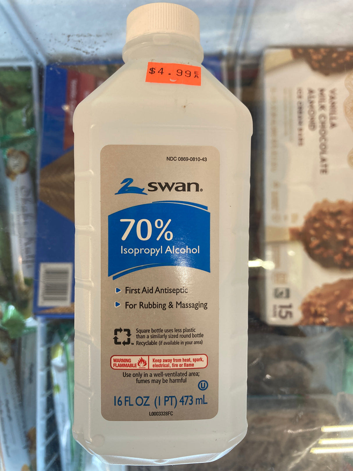 70% Isopropyl Alcohol 16 Fl Oz