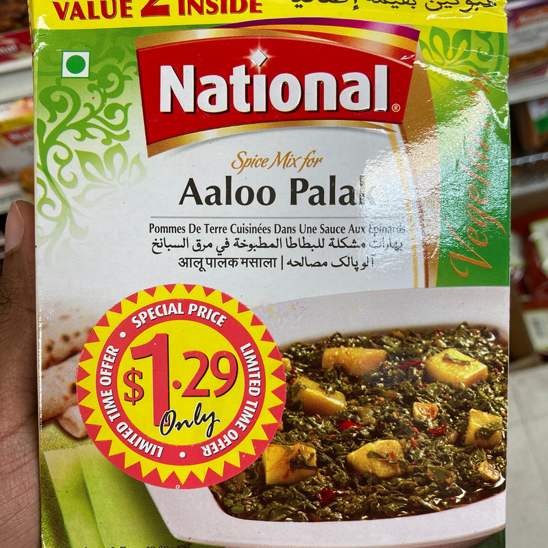 National Aaloo Palak