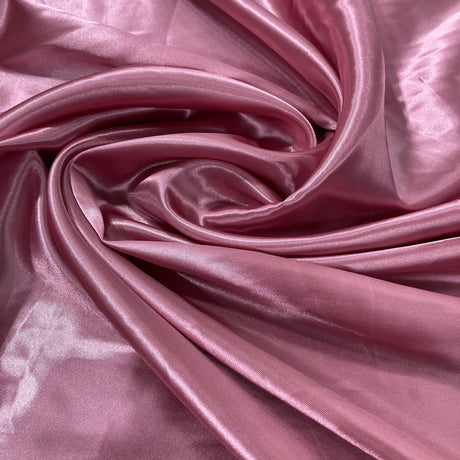1 Yard Charmeuse Medium Satin Lining Fabric Aqua Blue 60"