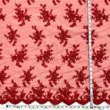 Beaded Corded Bridal Lace Mesh