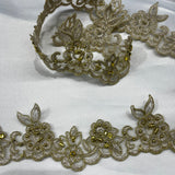 Embroidered Organza Lace Trim