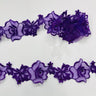 Beaded Lace Trimming 100% Polyester Organza 2"