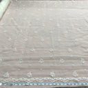 Beaded Embroidered Lace Mesh Fabric