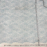 Embroidered Lace Turquoise Mesh