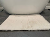 Faux Fur Rug Fabric - Charcoal Gray, 2' X 3' (1 Piece)