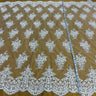Beaded Corded Lace Fabric 56" Wide
