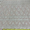 Beaded Corded Bridal Lace Mesh