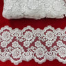 Corded Lace Trim Double-Sided Embroidered