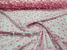 3D Butterfly Metallic Design Polyester Fabric - Metallic Butterfly Embroidery, Mesh Lace, 58" Width (1 Yard)