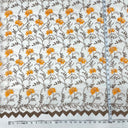Embroidered Lace Mesh Fabric