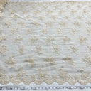 Beaded Corded Bridal Lace Fabric 54"