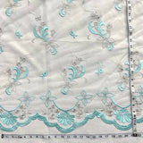 Beaded Embroidered Lace Mesh
