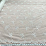 1 Yard Beaded Lace Fabric Embroidered on 100% Polyester Net Mesh | Lace USA - 31393W-BP - Ivory - 52" Wide