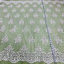Polyester Corded Bridal Lace Fabric 56"