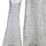 Beaded Sequined Lace Fabric