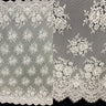 Embroidered Chantilly Lace Black