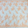Beaded 3D Floral Lace Fabric