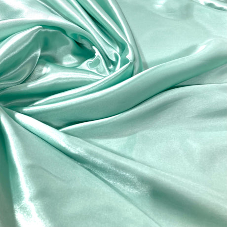 Charmeuse Medium Satin Lining Fabric - 60" Wide, 100 Percent Polyester, Sold By The Yard (1 Yard)