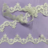 Polyester Net Mesh Corded Lace Trimming 1.5"