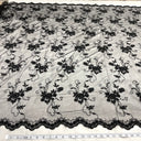 Beaded Lace Fabric Embroidered Mesh