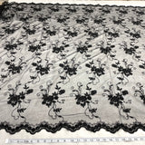 Beaded Lace Fabric Embroidered Mesh