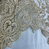 Corded Bridal Lace Fabric 52" Wide