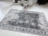 Color-Shifting Foldable Flat Weave Area Rug - 60% Polypropylene 40% Polyester Fabric - Shifting Hues, KV68, 7'9" X 10'2" (1 Rug)