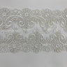 Corded Embroidered Lace Trim