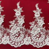 Polyester Corded Lace Trimming 15"