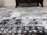 Chromatic Elegance Polypropylene Polyester Area Rug - Shifting Hues Flat Weave, 5' 4" X 7' 8", 8' X 11" (1 Piece)