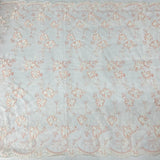 Embroidered Lace Mesh Floral