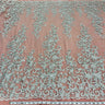 Beaded Corded Bridal Lace Fabric 51"