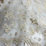 Corded Bridal Lace Mesh