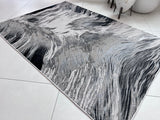 Color-Shift Foldable Flat Weave Area Rug Polypropylene Polyester Fabric - Shifting Hues Design, Indoor Outdoor, KV67, 7'9" X 10'2" (1 Unit)