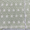 1 Yard - Corded Bridal Lace Fabric Embroidered on 100% Polyester Net Mesh - Ivory - 52"