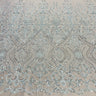 Beaded Lace Fabric on Polyester Net Mesh 52"