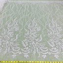 Beaded Embroidered Lace Mesh
