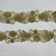 Beaded Corded Lace Trim 2"