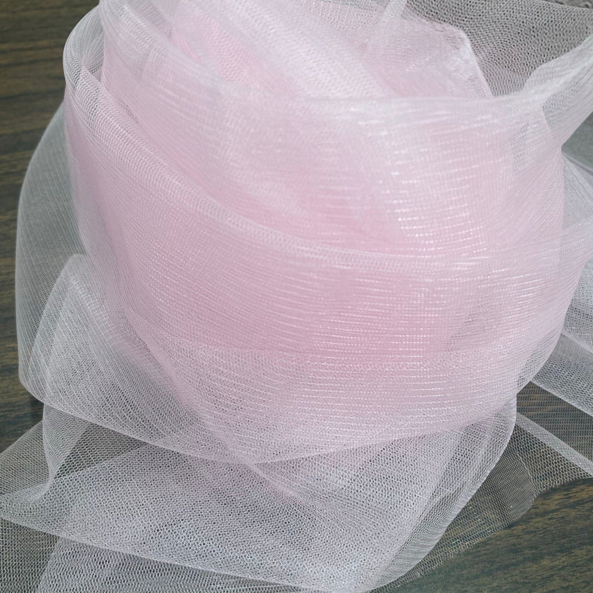 1 Yard 2 Way Stretch Nylon Net Mesh Fabric | 60" Width | Lightweight Sheer Mesh for Gowns, Dancewear & Costumes