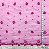 Beaded Embroidered Lace Mesh Fabric