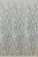 Beaded Sequined Lace Fabric
