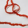 Beaded Lace Trimming on Polyester Organza