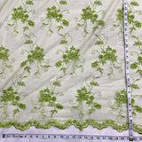 Beaded Lace Fabric Embroidered Mesh