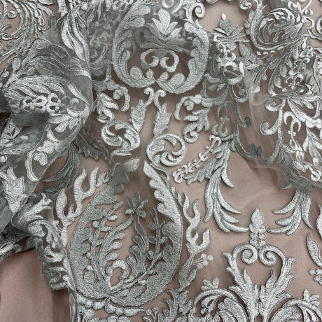 Embroidered Lace Bridal Fabric